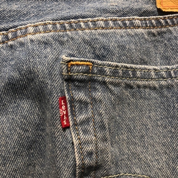 Mens Distressed 514 Levis Jeans 36Wx30L - Picture 5 of 7